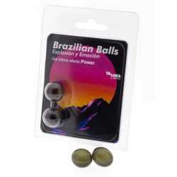 Imagen de TALOKA - BRAZILIAN BALLS GEL EXCITANTE EFECTO POWER 2 BOLAS