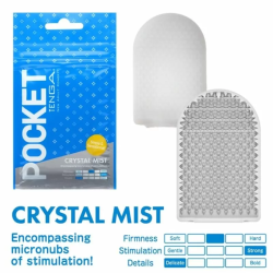 Imagen de TENGA CRYSTAL MIST MASTURBADOR POCKET