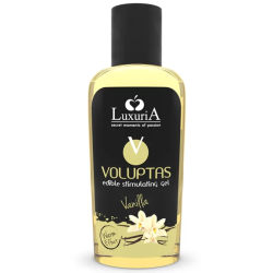 Imagen de LUXURIA VOLUPTAS GEL ESTIMULANTE COMESTIBLE EFECTO CALOR - VAINILLA 100 ML