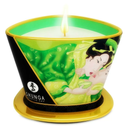 Imagen de SHUNGA MINI CARESS BY CANDELIGHT VELA MASAJE TÉ VERDE 170ML