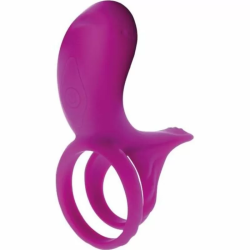 Imagen de XOCOON - ANILLO VIBRADOR PARA PAREJAS FUCSIA