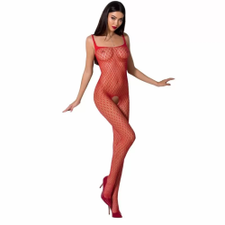 Imagen de PASSION WOMAN BS071 BODYSTOCKING ROJO TALLA UNICA