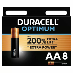 Imagen de DURACELL OPTIMUM 200 PILA ALCALINA AA LR6 BLISTER*8