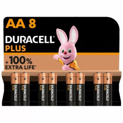 Imagen de DURACELL PLUS POWER 100 PILA ALCALINA AA LR6 BLISTER*8