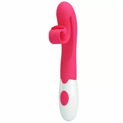 ROMANCE VIBRADOR Y ESTIMULADOR 30 VELOCIDADES ROSA