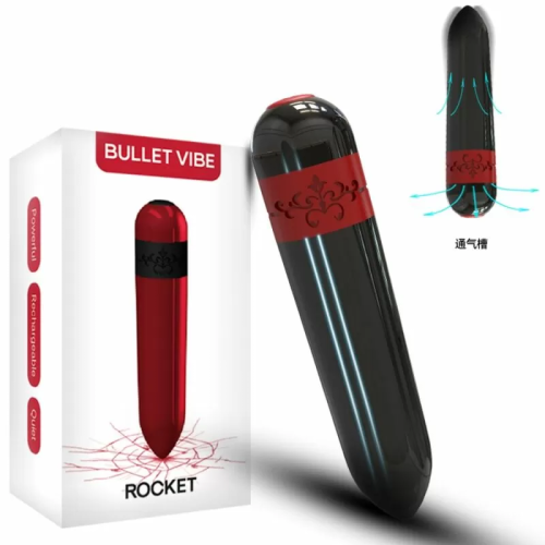 ROCKET BALA VIBRADORA NEGRO