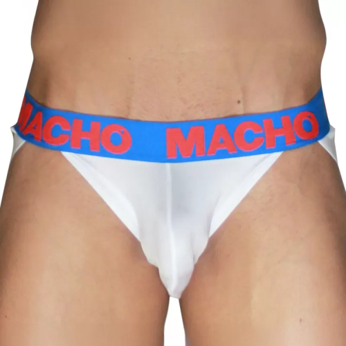 MACHO - MX29AZ JOCK BLANCO + AZULÓN L