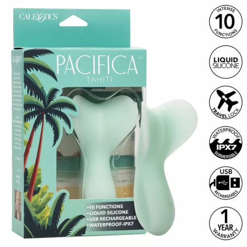 CALEXOTICS PACIFICA TAHITI ESTIMULADOR 10 FUNCIONES AQUA