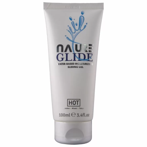 HOT  NATURE GLIDE LUBRICANTE BASE AGUA 100 ML
