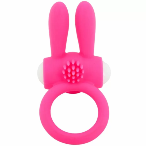 MR BUNNY ANILLO VIBRADOR SILICONA PINK