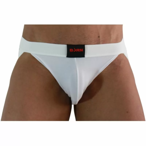 BURN 007 JOCK LYCRA BLANCO M