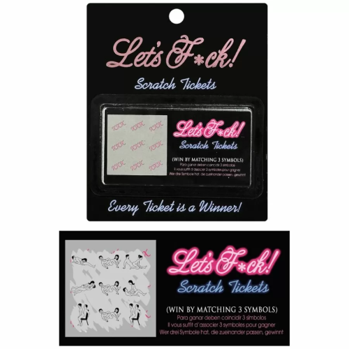 KHEPER GAMES - LET’S F*CK! TARJETAS DE RASCAR