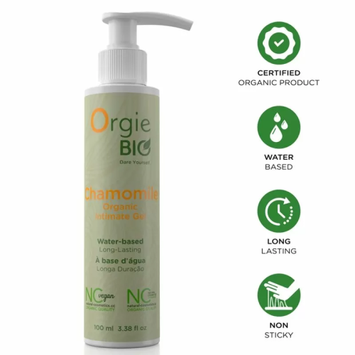 ORGIE - BIO CHAMOMILE GEL ÍNTIMO ORGÁNICO BASE AGUA 100 ML