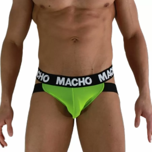 MACHO MX28FA JOCK VERDE NEON XL