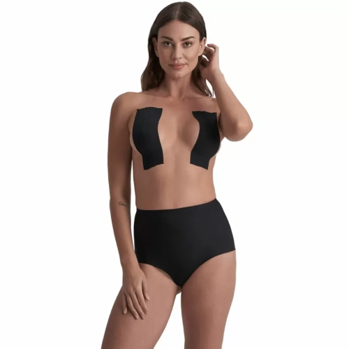 BYE-BRA - BODY TAPE DOUBLE SIDED CINTA DE DOBLE CARA NEGRO TALLA ÚNICA 5 x 500 CM