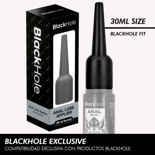 BLACK HOLE - APLICADOR DE LUBRICANTE ANAL TALLA S 30 ML