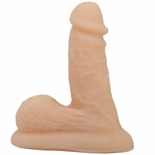 PRETTY LOVE  WILDON DILDO ULTRA REALÍSTICO Y ELÁSTICO 10 CM NATURAL