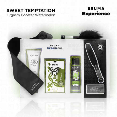 BRUMA XPERIENCE - KIT TENTACIÓN DULCE SANDÍA CON POTENCIADOR DE ORGASMOS