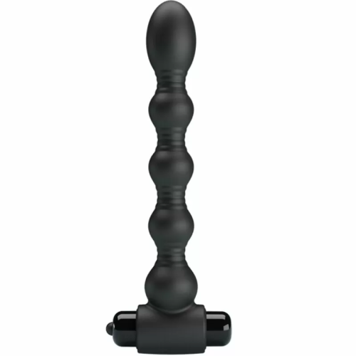 PRETTY LOVE  LYNN PLUG ANAL SILICONA 10 VIBRACIONES NEGRO