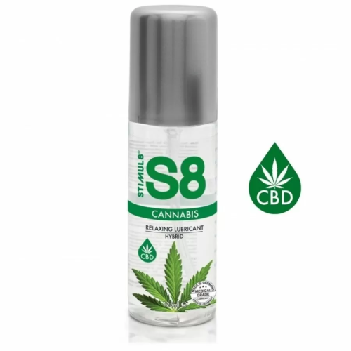 STIMUL8  S8 LUBRICANTE HÍBRIDO CANNABIS 125 ML