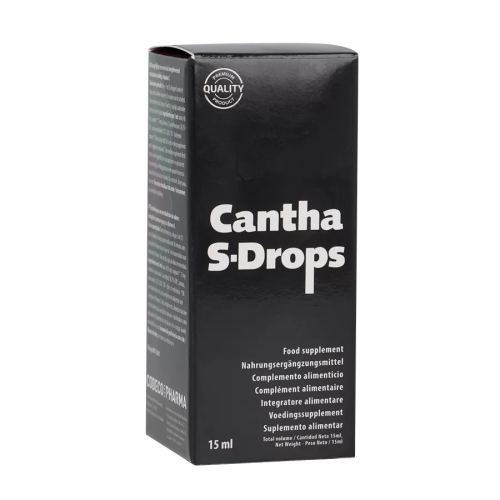 Cantha S-Drops – Complemento alimenticio con L-Arginina y Vitamina C