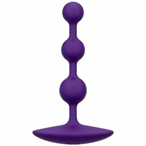 ROMP - AMP PURPLE BOLAS ANALES FLEXIBLES DE SILICONA 12,5 CM MORADO