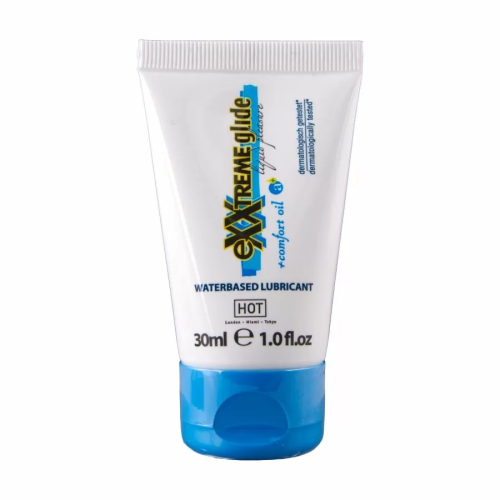 HOT  EXXTREME GLIDE LUBRICANTE BASE AGUA + ACEITE CONFORT A+ 30 ML