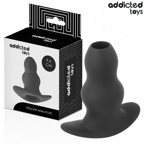 ADDICTED TOYS  PLUG ANAL HUECO SILICONA TALLA M 9,6 CM