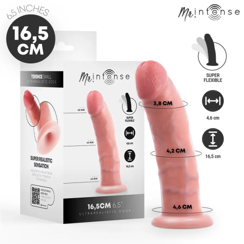 MR   SMALL TERENCE DILDO 16.5 CM  Ø 4.6 CM