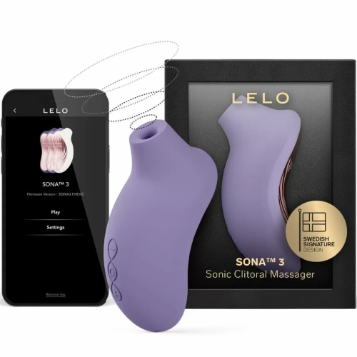 LELO  SONA 3 MASAJEADOR SÓNICO DE CLÍTORIS VIOLETA