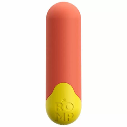 ROMP - RIOT BALA VIBRADORA MULTIFUNCIÓN NARANJA + AMARILLA