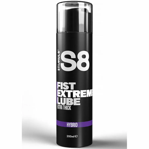 STIMUL8  S8 EXTREME LUBRICANTE PARA PUÑOS HÍBRIDO EXTRA GRUESO 200 ML