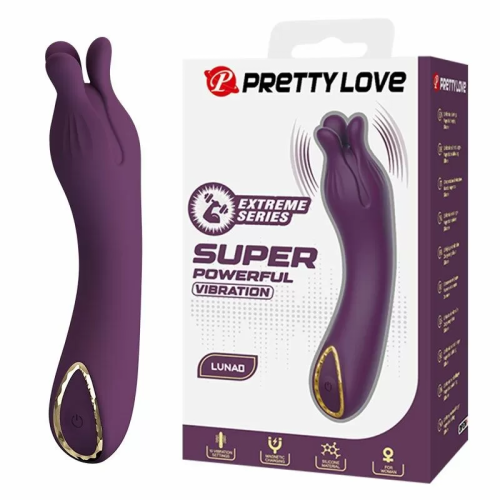 PRETTY LOVE - LUNAO VIBRADOR RECARGABLE 10 FUNCIONES MORADO