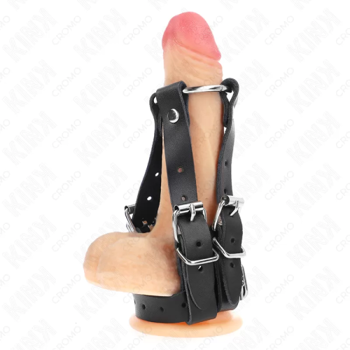ANILLO PENE CON MÚLTIPLES CORREAS AJUSTABLE