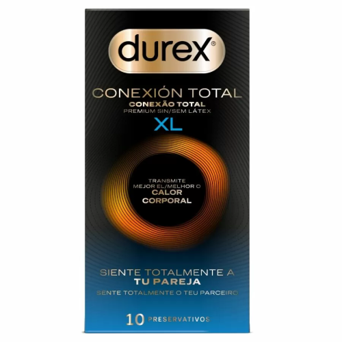 CONEXIÓN TOTAL XL ULTRA FINO PLUS SIN LÁTEX 10 UNIDADES