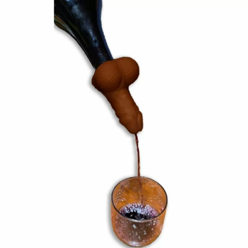 DIABLO PICANTE  DECANTADOR DE VINO FORMA PENE MULATO