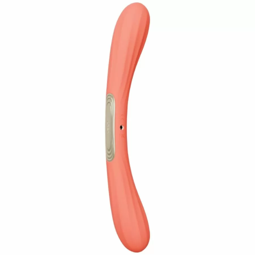 LELO - BOOMERANG VIBRADOR DE DOBLE EXTREMO ROJO CORAL