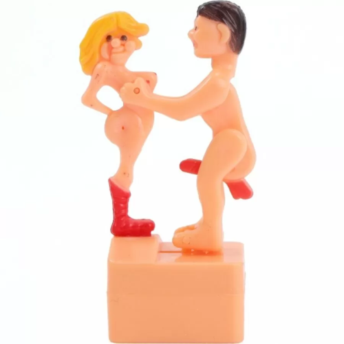 DIABLO PICANTE  MUÑECO BROMA POSTURA SEXUAL POR DELANTE CON CUERDA