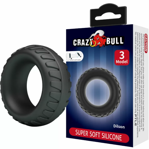 CRAZY BULL  DILSON ANILLO SILICONA MODELO 3