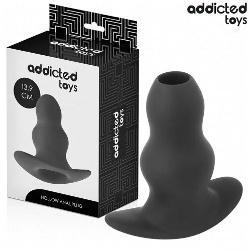 ADDICTED TOYS  PLUG ANAL HUECO SILICONA TALLA XL 13,9 CM