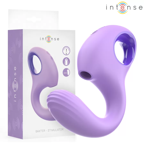 BAXTER VIBRADOR & ESTIMULADOR VIOLETA
