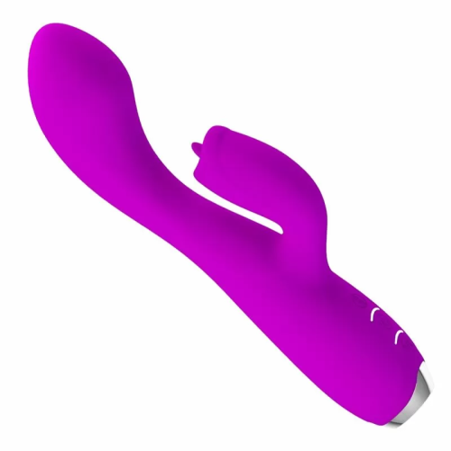 GLORIA VIBRADOR CONEJO RECARGABLEIMPERMEABLE MORADO