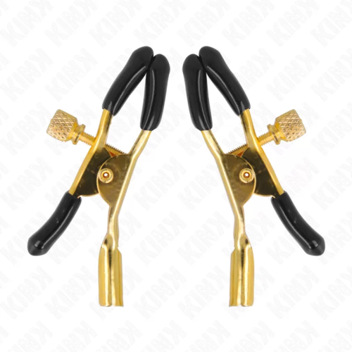 KINK PINZAS PARA PEZONES DORADO 6 CM