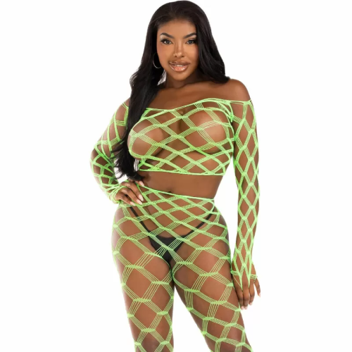 TOP & LEGGINS HARDCORE VERDE