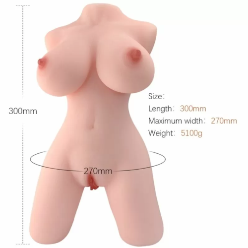 TORSO FEMENINO REALISTICO MODELO 5