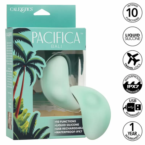 CALEXOTICS PACIFICA BALI ESTIMULADOR 10 FUNCIONES AQUA