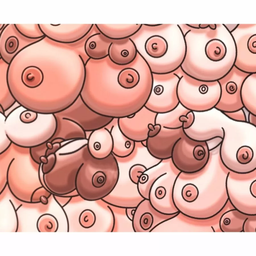 DIABLO PICANTE ALFOMBRILLA RATÓN COLOR TETAS