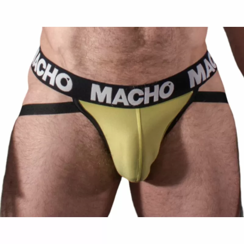 MACHO MX25A JOCK AMARILLO LYCRA L