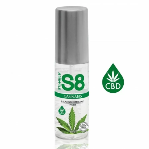 STIMUL8  S8 LUBRICANTE HÍBRIDO CANNABIS 50 ML