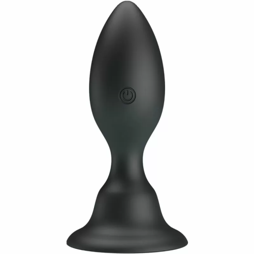 PRETTY LOVE PLUG ANAL VIBRADOR NEGRO
